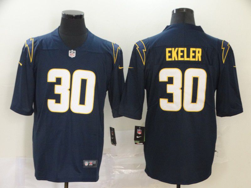 Men Los Angeles Chargers 30 Ekeler Dark Blue Nike Vapor Untouchable Stitched Limited NFL Jerseys
